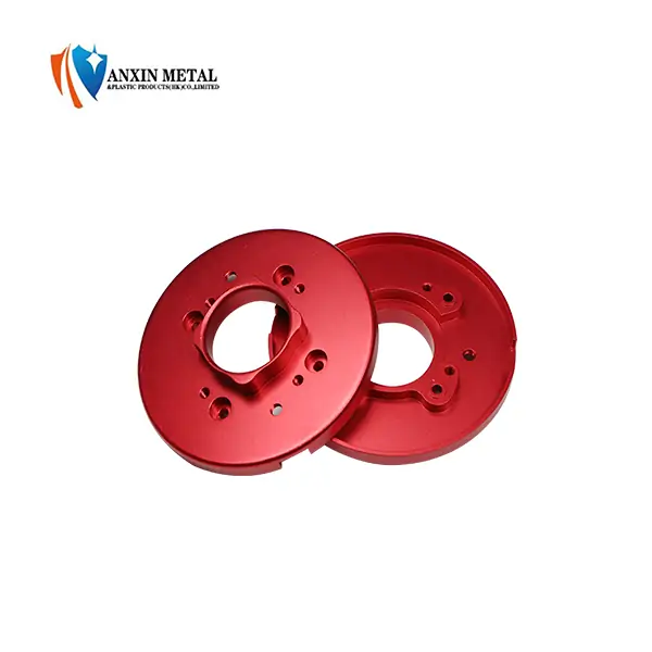 Red Anodized CNC Machining Items with High Quality